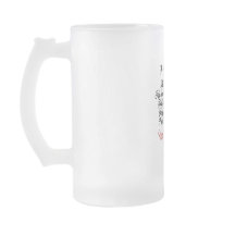 Frohe Weihnachten an meinen Mann Mattiert Glass Be