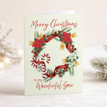 Frohe Weihnachten an meinen wundervollen Sohn Kran