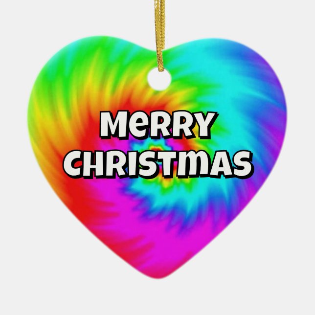Frohe Weihnachten (Ändere die Worte) Ornament (Vorne)