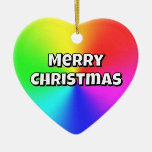 Frohe Weihnachten (Ändere die Worte) Ornament