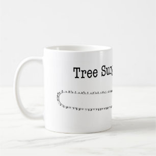 Frohe Weihnachten Arborist Tree Chirurg Chainsaw. Kaffeetasse