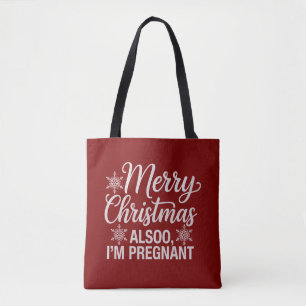 Frohe Weihnachten auch im Pregnant Baby Ankündigun