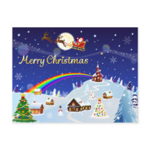 Frohe Weihnachten auf dem Vollmond