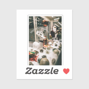 Frohe Weihnachten Aufkleber