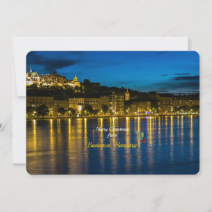 Frohe Weihnachten aus Budapest, Ungarn