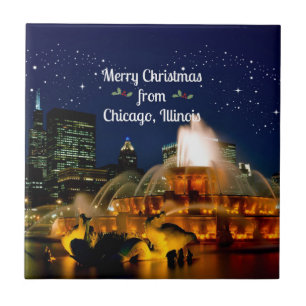 Frohe Weihnachten aus Chicago, Fliese