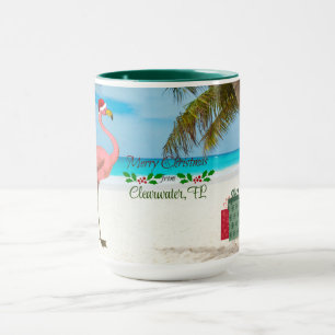 Frohe Weihnachten aus Clearwater, FL Tasse