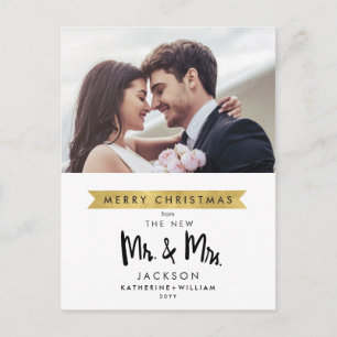 Frohe Weihnachten aus dem neuen Mr. & Mrs. One Fot