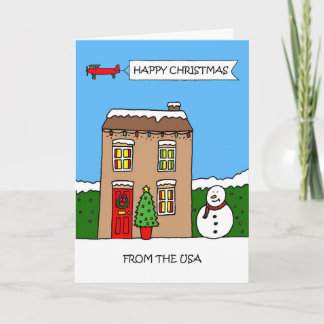 Frohe Weihnachten aus den USA