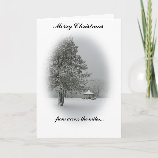 Frohe Weihnachten aus der anderen Seite der Meilen (Vorderseite)