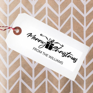 Frohe Weihnachten aus der (Brauch-)Familie, Gummistempel