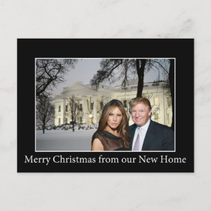 Frohe Weihnachten aus Donald und Melania