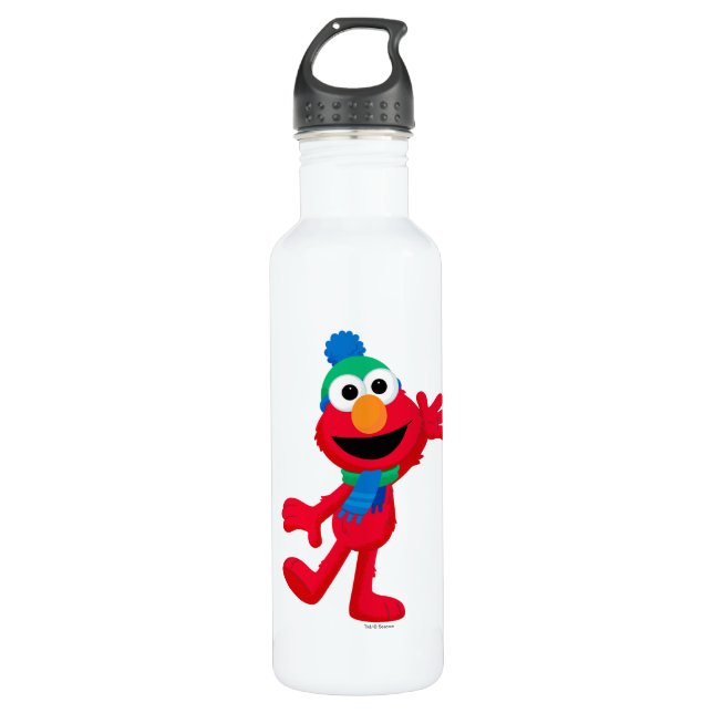 Frohe Weihnachten aus Elmo Edelstahlflasche (Vorderseite)