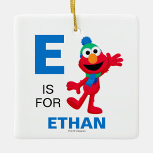 Frohe Weihnachten aus Elmo Keramikornament