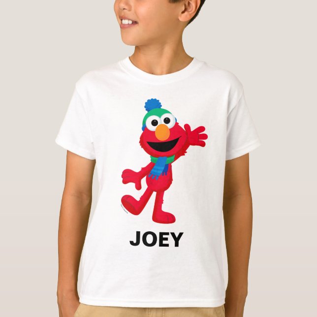 Frohe Weihnachten aus Elmo T-Shirt (Vorderseite)