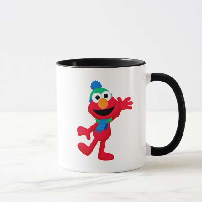 Frohe Weihnachten aus Elmo Tasse (Rechts)