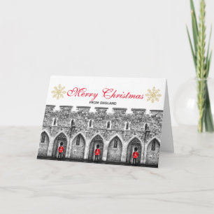 Frohe Weihnachten aus England Card Karte