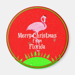 Frohe Weihnachten aus Florida, Magnet
