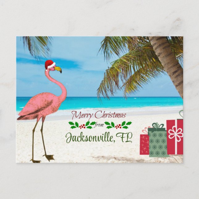 Frohe Weihnachten aus Jacksonville, FL (Vorderseite)