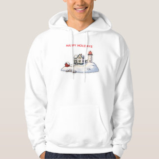 FROHE WEIHNACHTEN aus MAINE, NUBBLE LIGHT  Hoodie