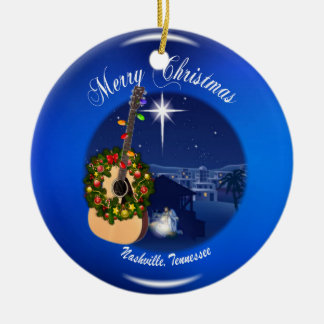 Frohe Weihnachten aus Nashville Ornament
