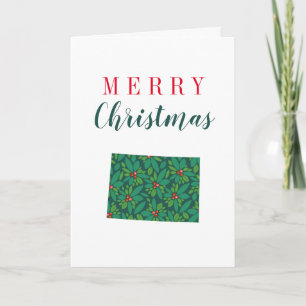 Frohe Weihnachten aus Nebraska Karte