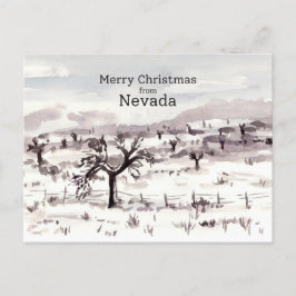 Frohe Weihnachten aus Nevada Joshua Tree Winter