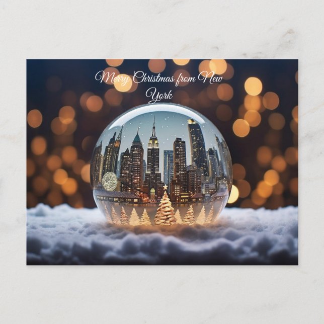 Frohe Weihnachten aus New York (Vorderseite)