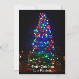 Frohe Weihnachten aus Prestwich - Weihnachtskarte