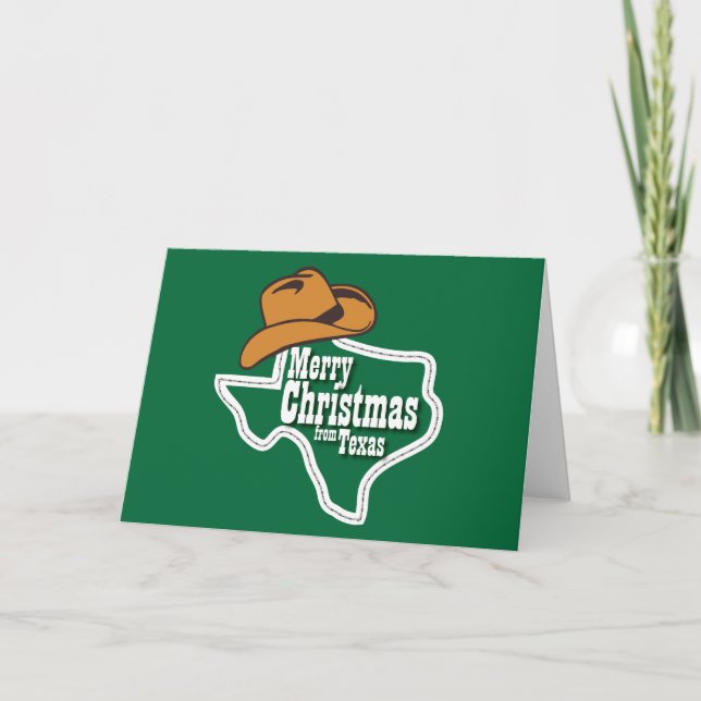 Frohe Weihnachten aus Texas (Vorderseite)