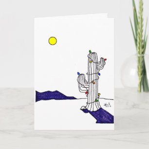 Frohe Weihnachten aus Texas Karte