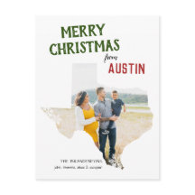 Frohe Weihnachten aus Texas One Foto