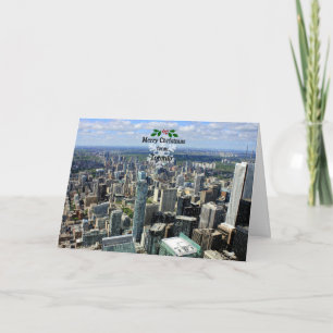 Frohe Weihnachten aus Toronto Karte