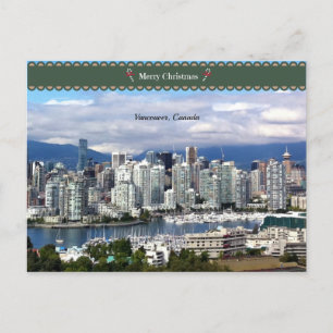 Frohe Weihnachten aus Vancouver Postkarte