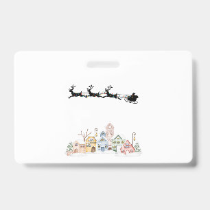 Frohe Weihnachten Ausweis