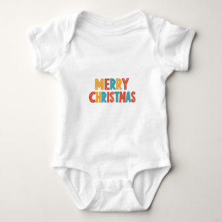 Frohe Weihnachten Baby Strampler