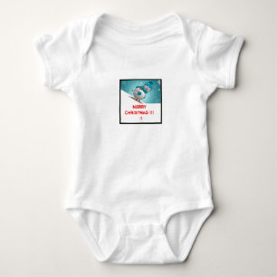 Frohe Weihnachten Baby Strampler