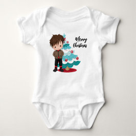 Frohe Weihnachten Baby Strampler