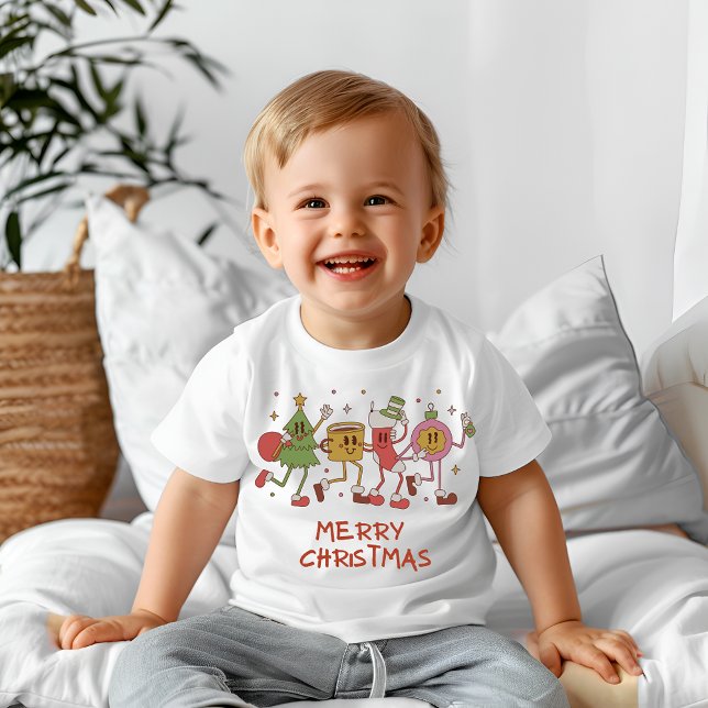 Frohe Weihnachten Baby T-shirt (Von Creator hochgeladen)