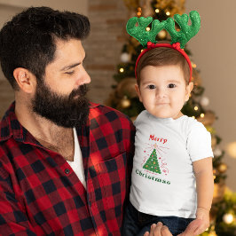 Frohe Weihnachten Baby T-shirt