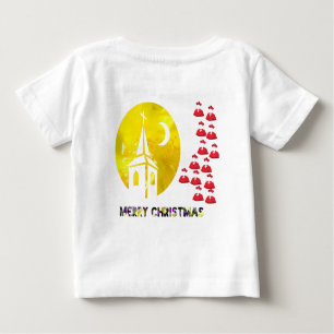 frohe Weihnachten Baby T-shirt