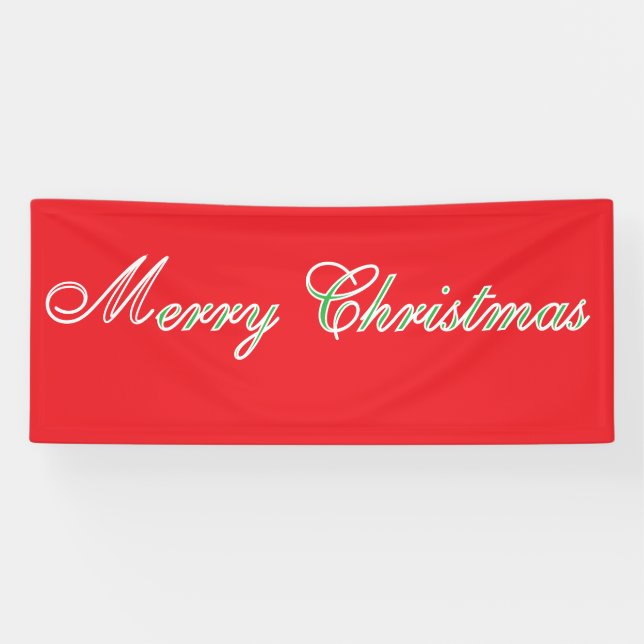 Frohe Weihnachten Banner (Horizontal)