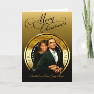 Frohe Weihnachten Barack und Michelle Obama