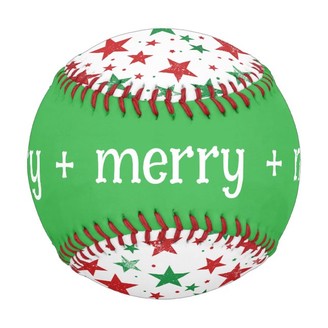 Frohe Weihnachten Baseball (Rückseite)