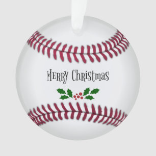 Frohe Weihnachten, Baseball-Thema, Ornament