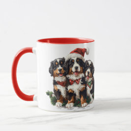 Frohe Weihnachten Bernese Mountain Hunde Tasse