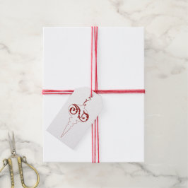 Frohe Weihnachten Berry Red Holiday Ornament Geschenkanhänger