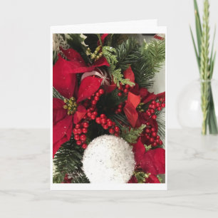 **FROHE WEIHNACHTEN** BESONDERE ZEIT BESONDERE MEN FEIERTAGSKARTE