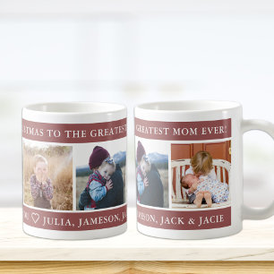 Frohe Weihnachten Beste Mama Benutzerdefiniert Kaffeetasse