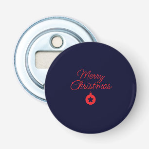 Frohe Weihnachten Black Rock Blue Classical Einzig Flaschenöffner